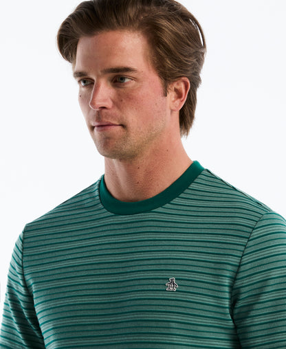 Original Penguin Raised Ottoman Stripe Tee