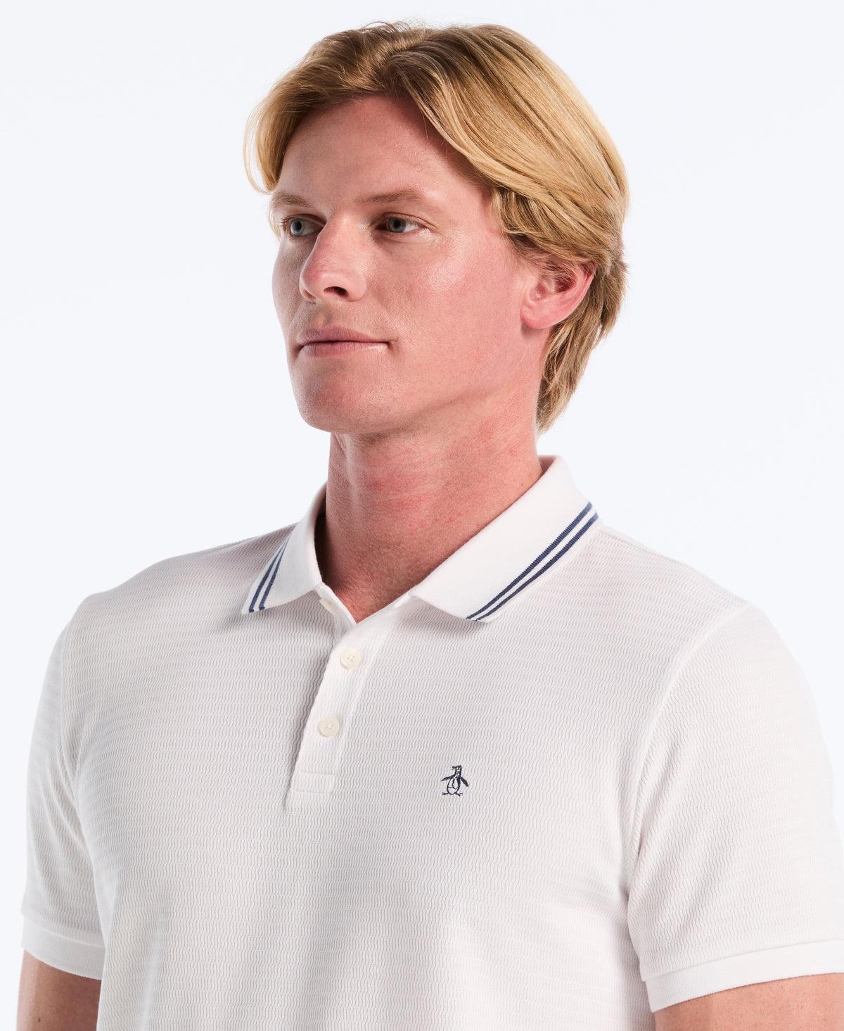 Original Penguin S-Twist Jacquard Tipped Polo