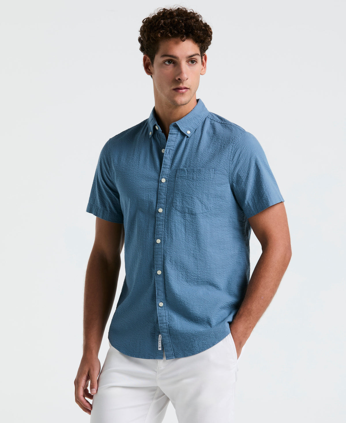 Original Penguin Seersucker Short Sleeve Shirt