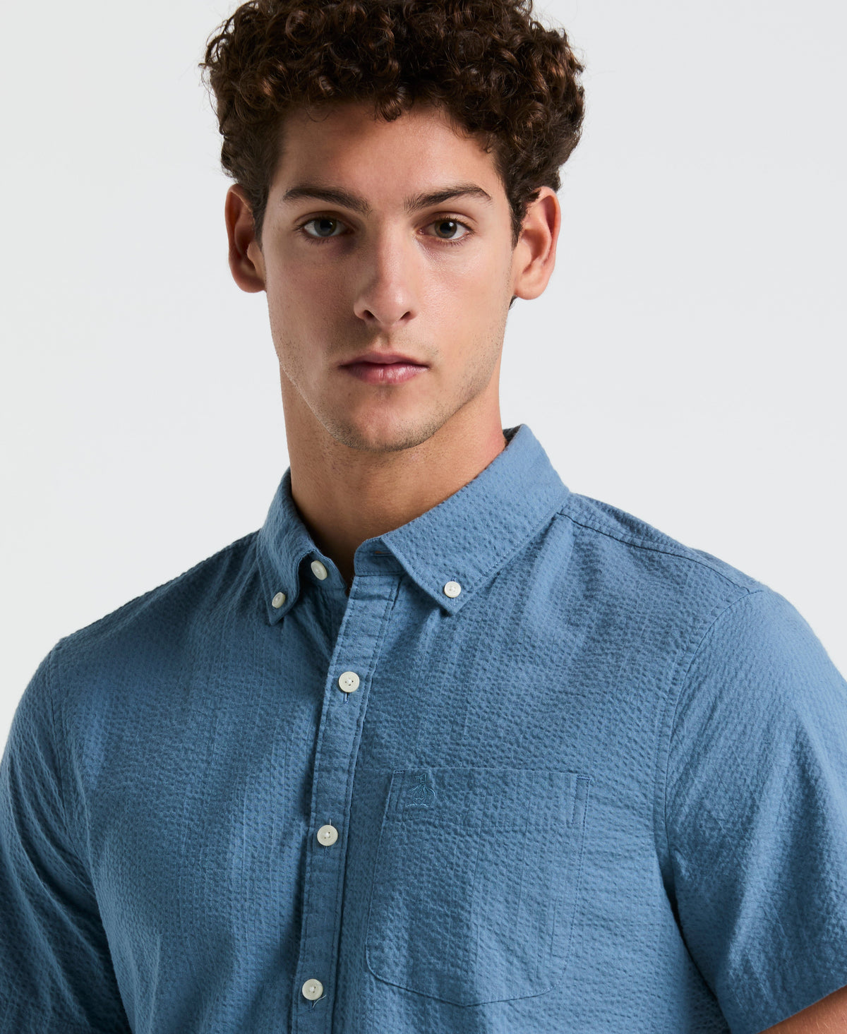 Original Penguin Seersucker Short Sleeve Shirt