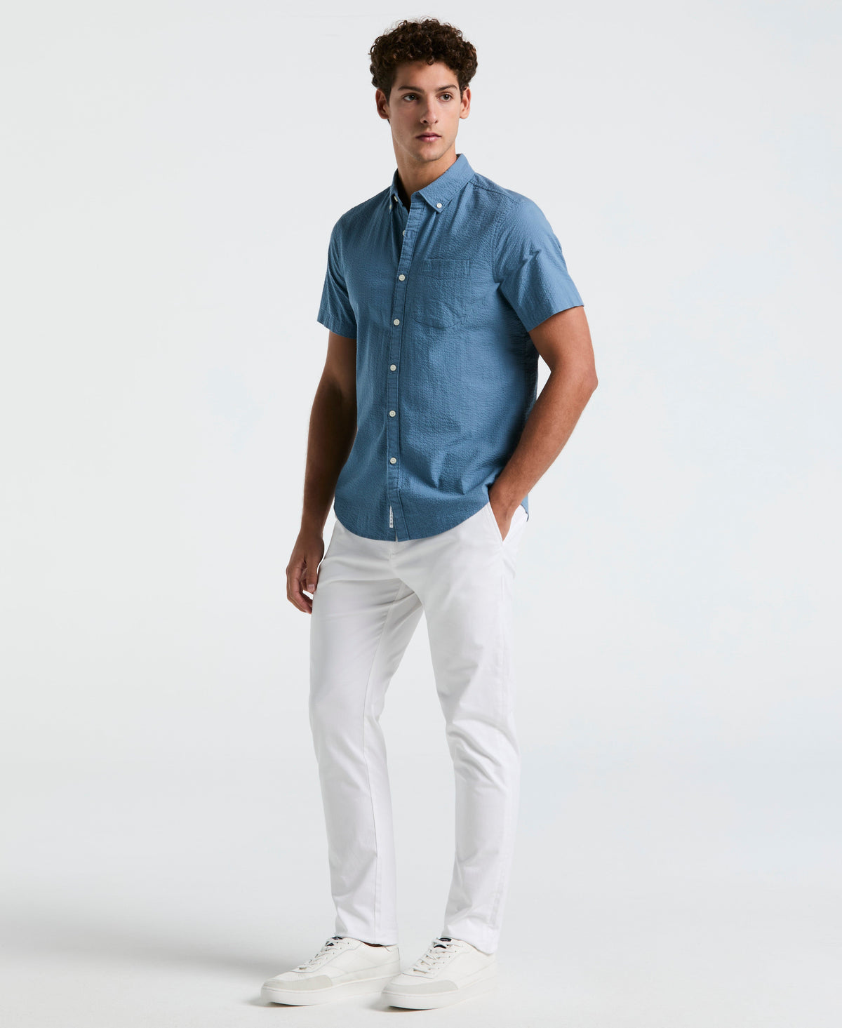 Original Penguin Seersucker Short Sleeve Shirt