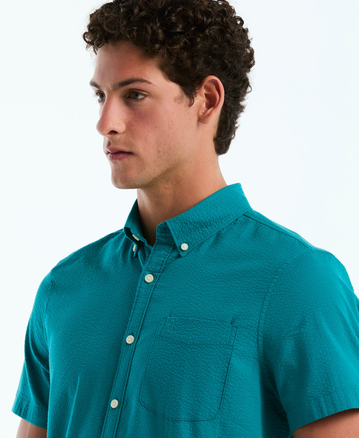 Original Penguin Seersucker Short Sleeve Shirt