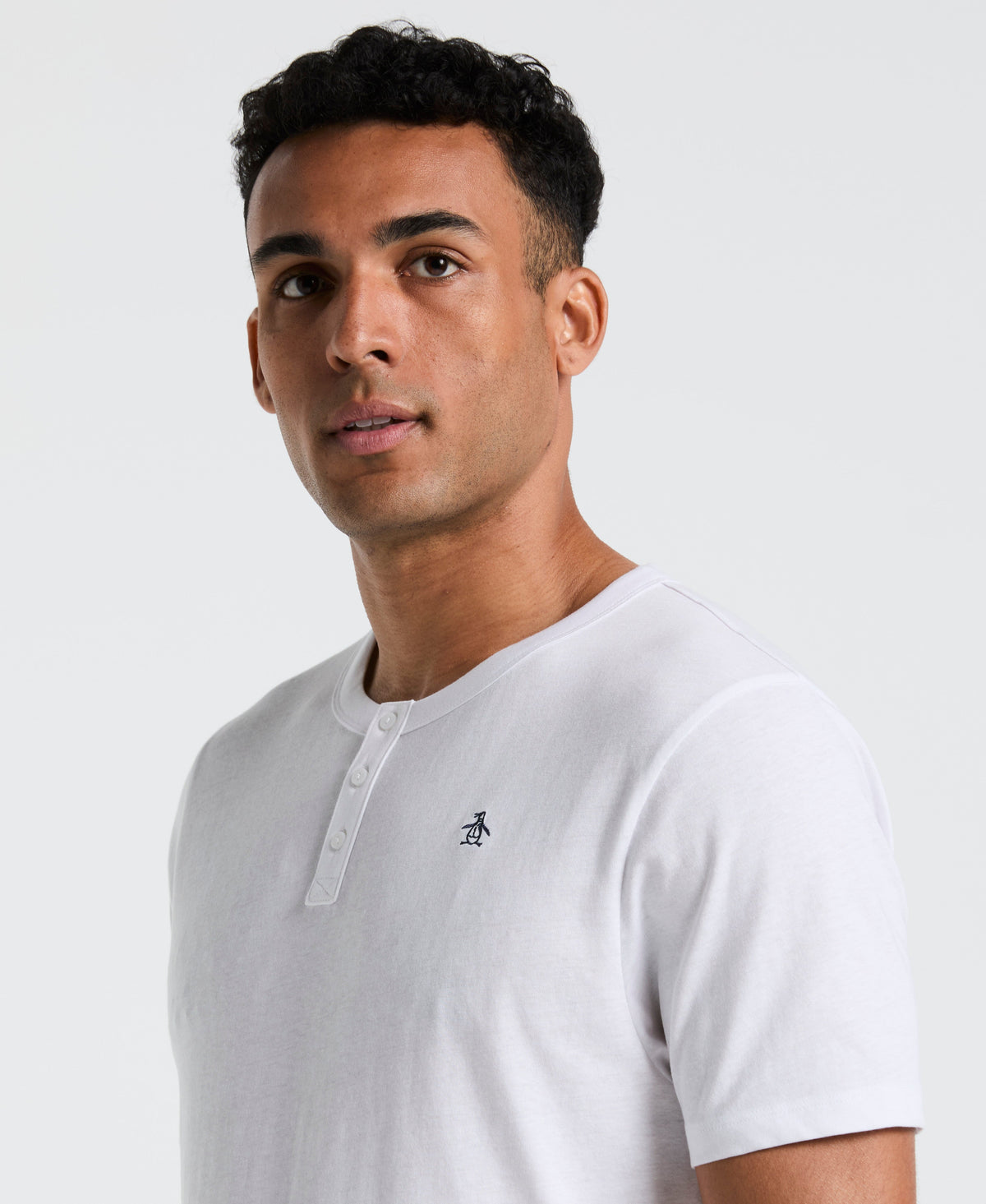 Original Penguin Short Sleeve Henley Shirt