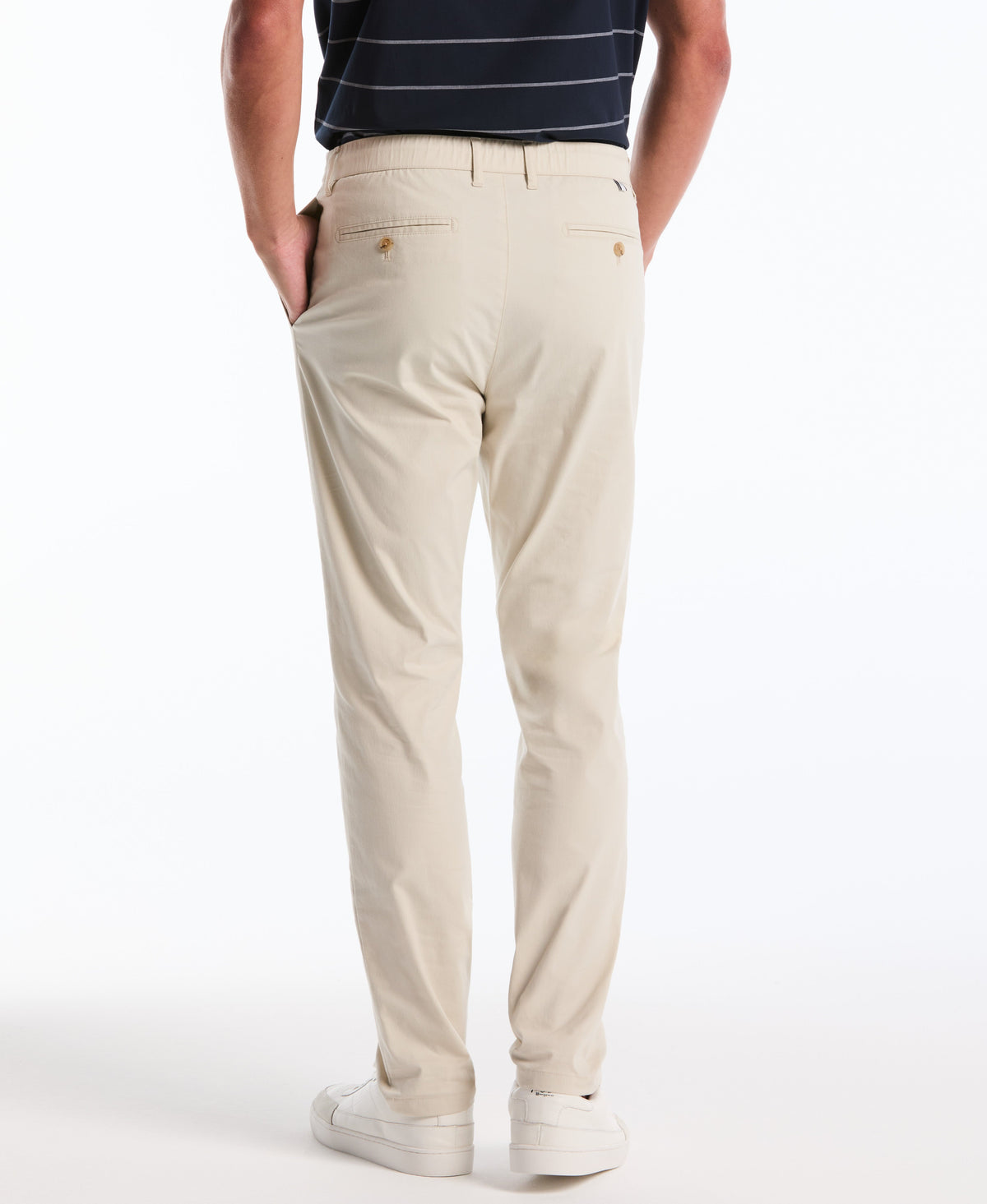 Original Penguin Slim Drawstring Twill Pant
