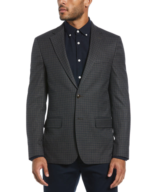 Original Penguin Slim Fit Mini Plaid Sport Coat