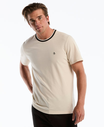 Original Penguin Slub Tipped Cotton Tee