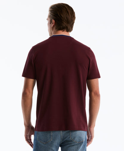Original Penguin Slub Tipped Cotton Tee