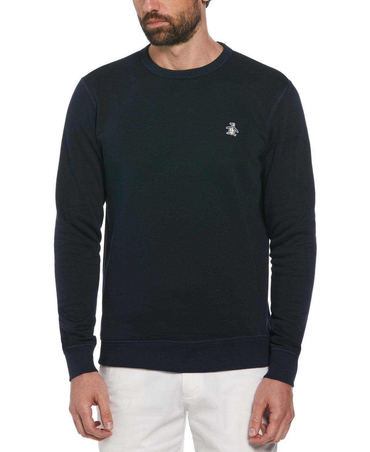 Original Penguin Sticker Pete Fleece Sweatshirt