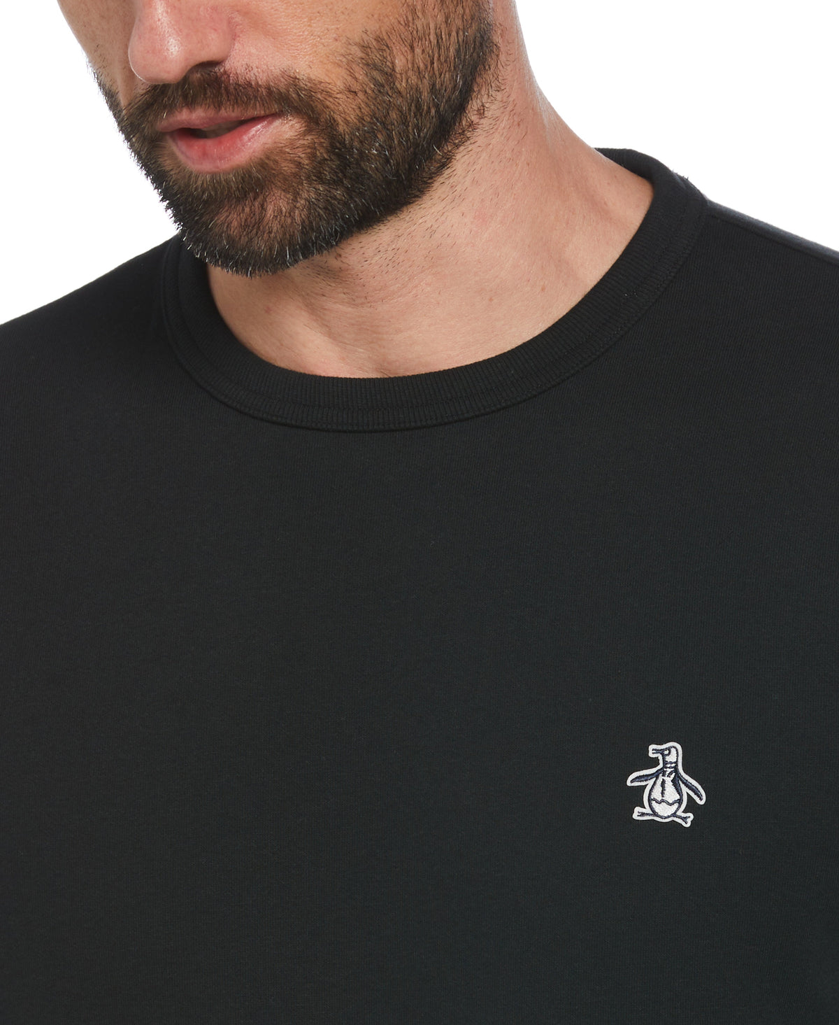Original Penguin Sticker Pete Fleece Sweatshirt