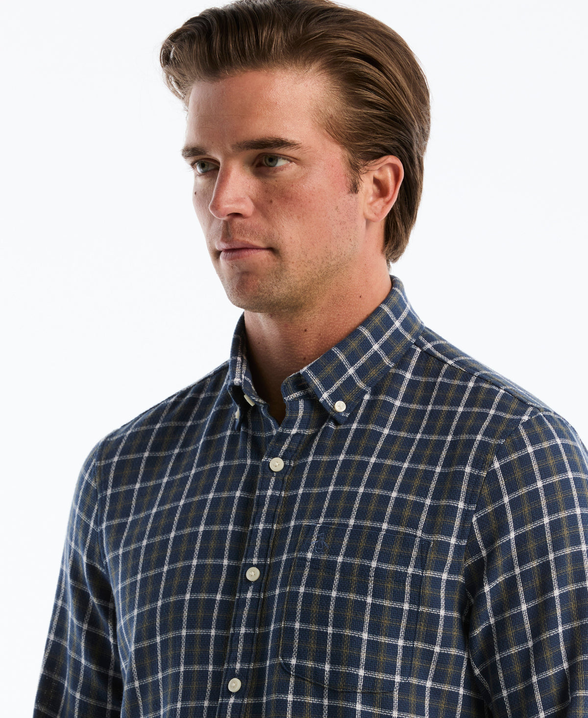 Original Penguin Texture Dobby Button-Down Shirt
