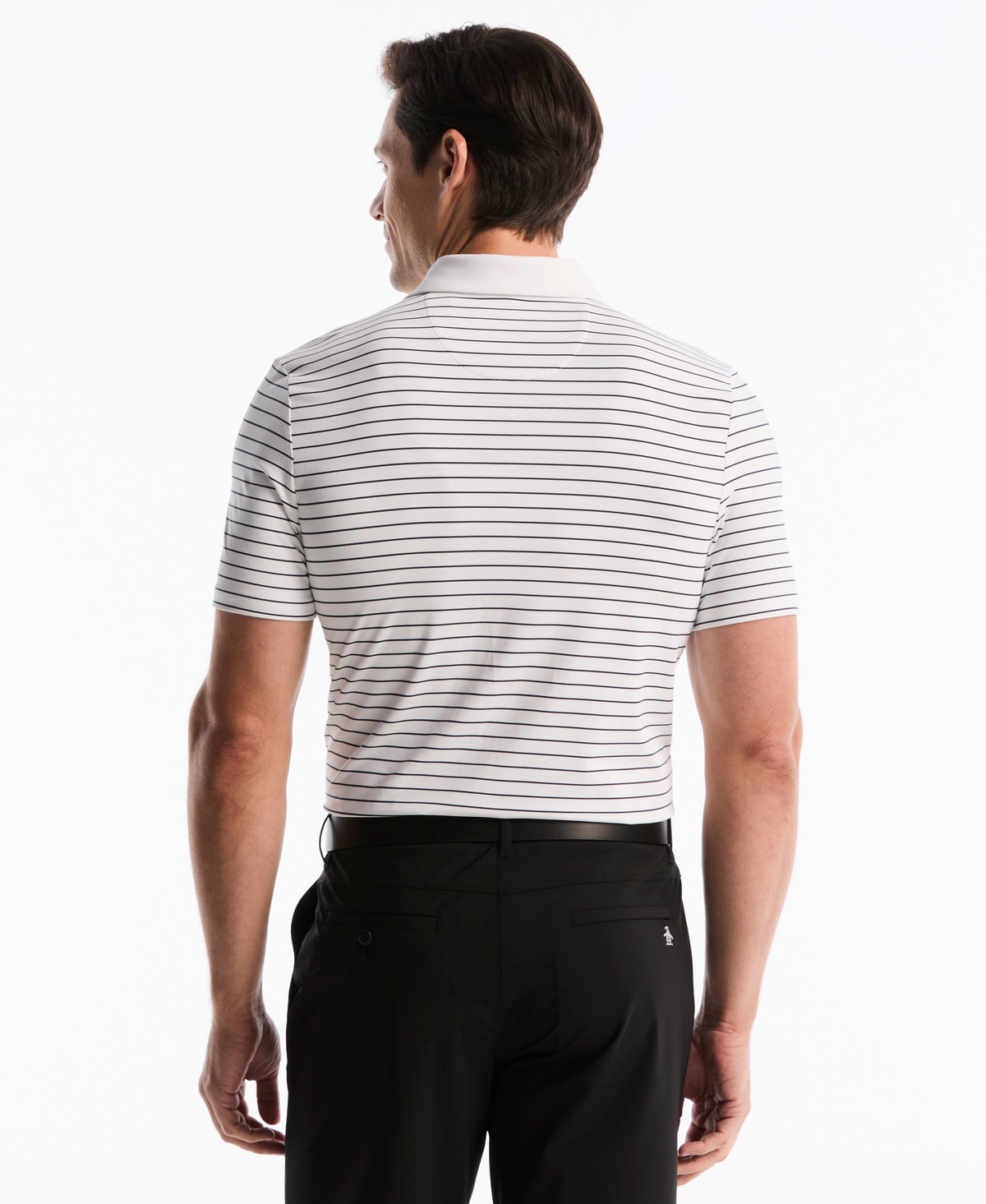 Original Penguin The Heritage ParTech™ Stripe Golf Polo