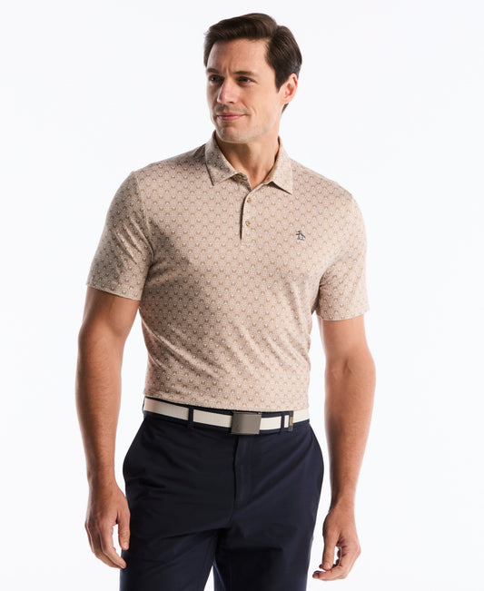 Original Penguin Tiny Geometric Golf Polo