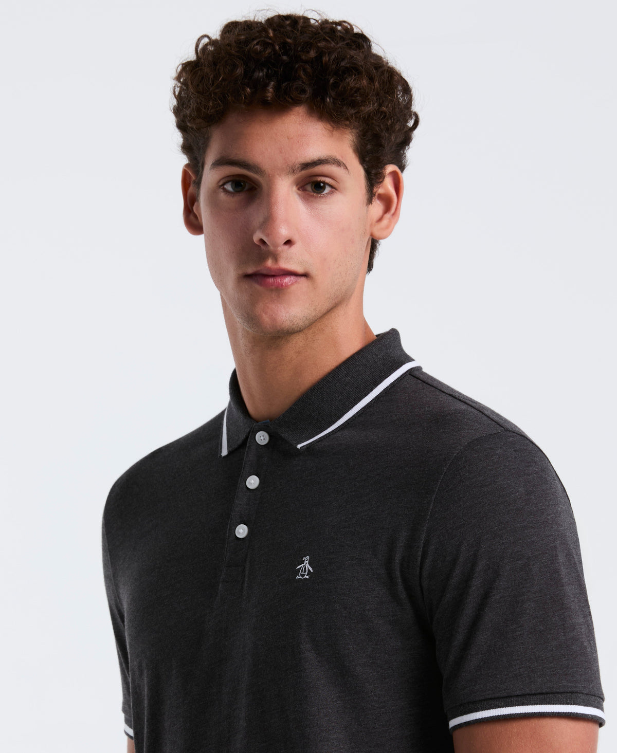 Original Penguin Pique Contrast Tipping Polo