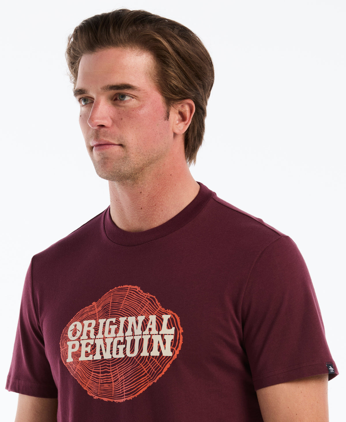 Original Penguin Tree Ring Graphic Tee