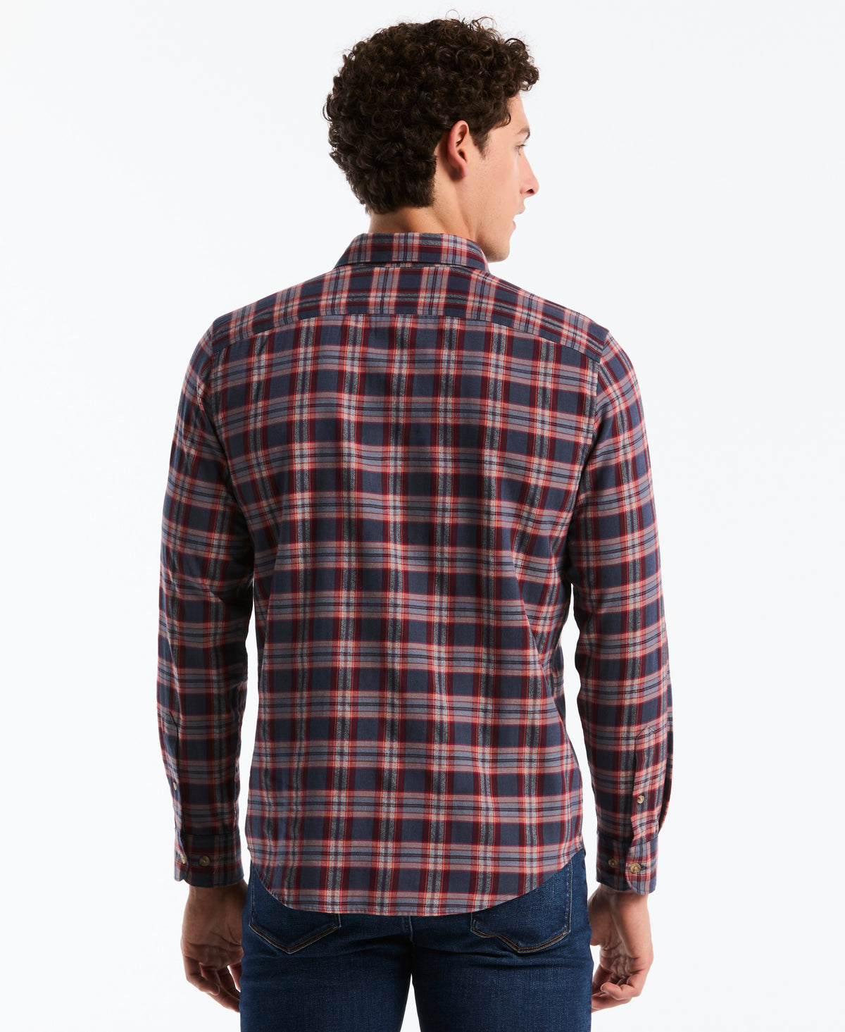 Original Penguin Twill Plaid Button-Down Shirt