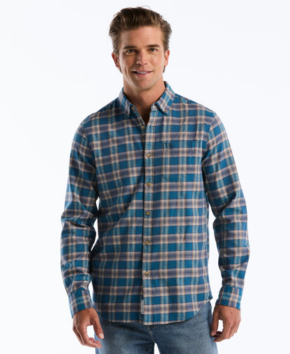 Original Penguin Twill Plaid Button-Down Shirt