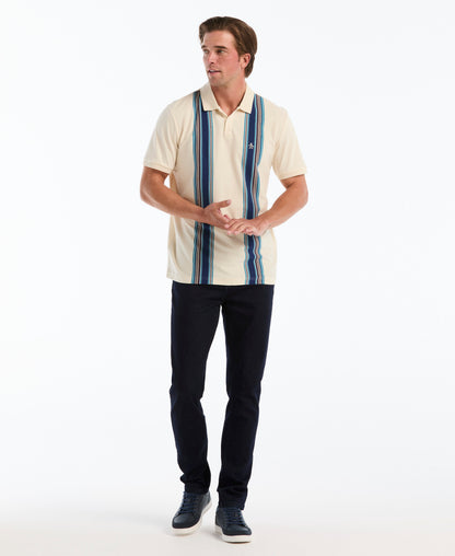 Original Penguin Vertical Multi-Striped Polo