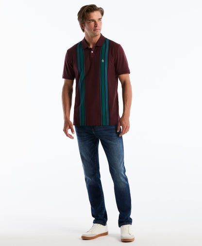 Original Penguin Vertical Multi-Striped Polo