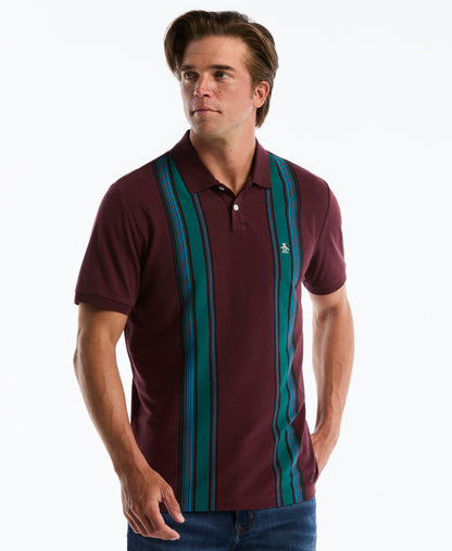Original Penguin Vertical Multi-Striped Polo