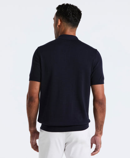 Original Penguin Vertical Stripe Sweater Polo