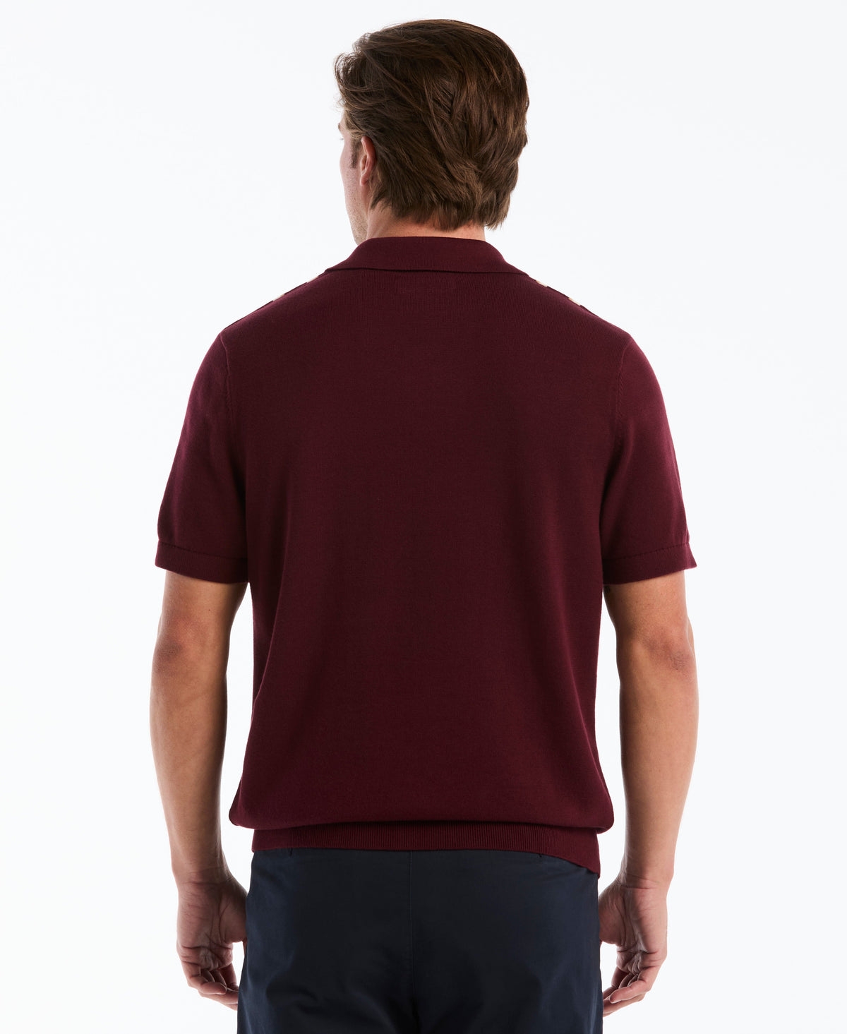 Original Penguin Vertical Stripe Sweater Polo