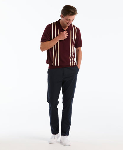 Original Penguin Vertical Stripe Sweater Polo