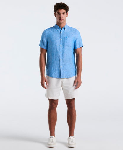 Original Penguin Washed Linen Pocket Shirt