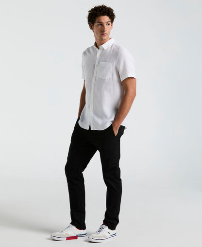 Original Penguin Washed Linen Pocket Shirt