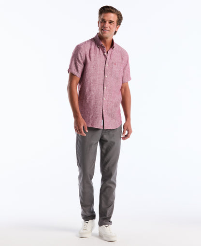 Original Penguin Washed Linen Pocket Shirt