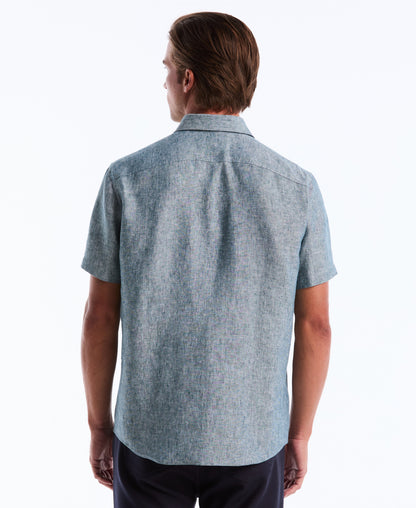 Original Penguin Washed Linen Pocket Shirt