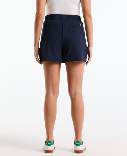 Original Penguin Women's 5" Piped Pleated Shorts