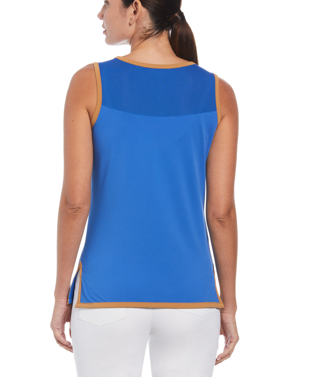 Original Penguin Women's Contrast Bow Golf Tank