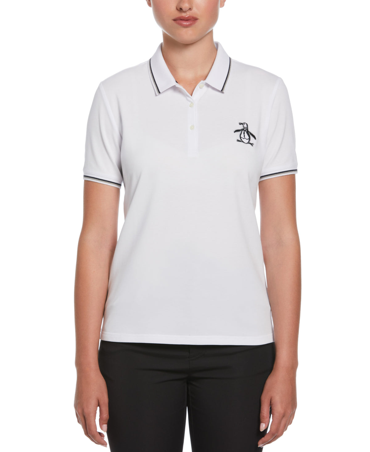 Original Penguin Women's Mega Pete Pique Polo