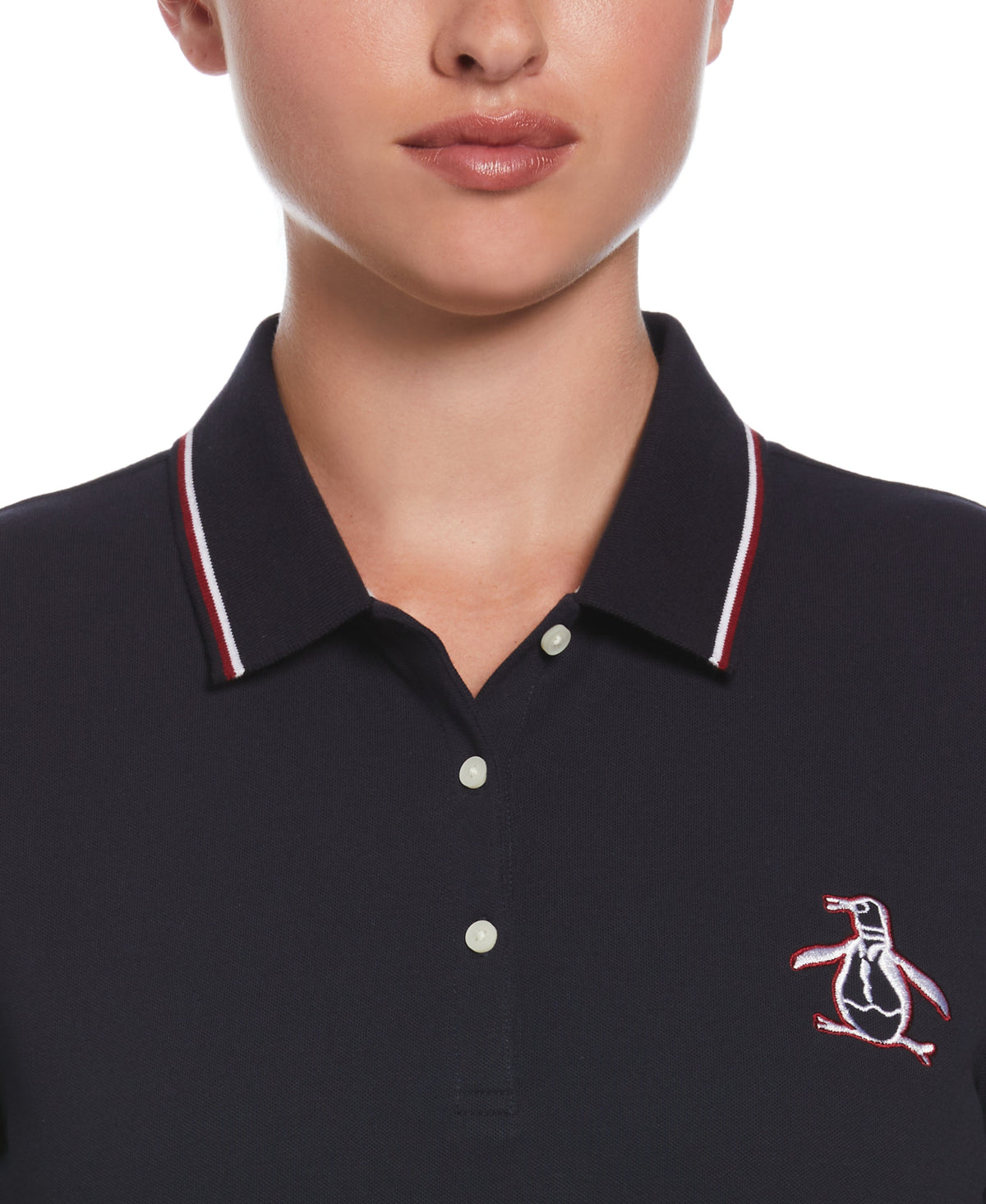 Original Penguin Women's Mega Pete Pique Polo