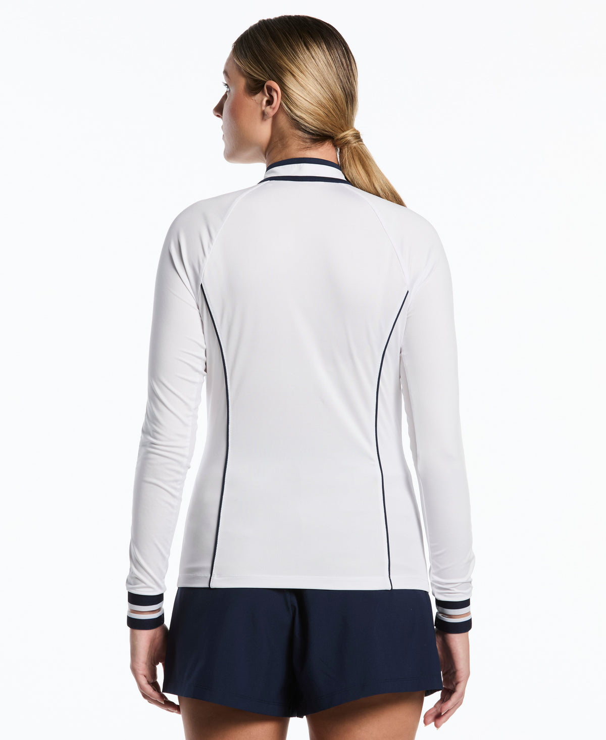 Original Penguin Women's Quarter Zip ParTech™ UV Protection Golf Shirt