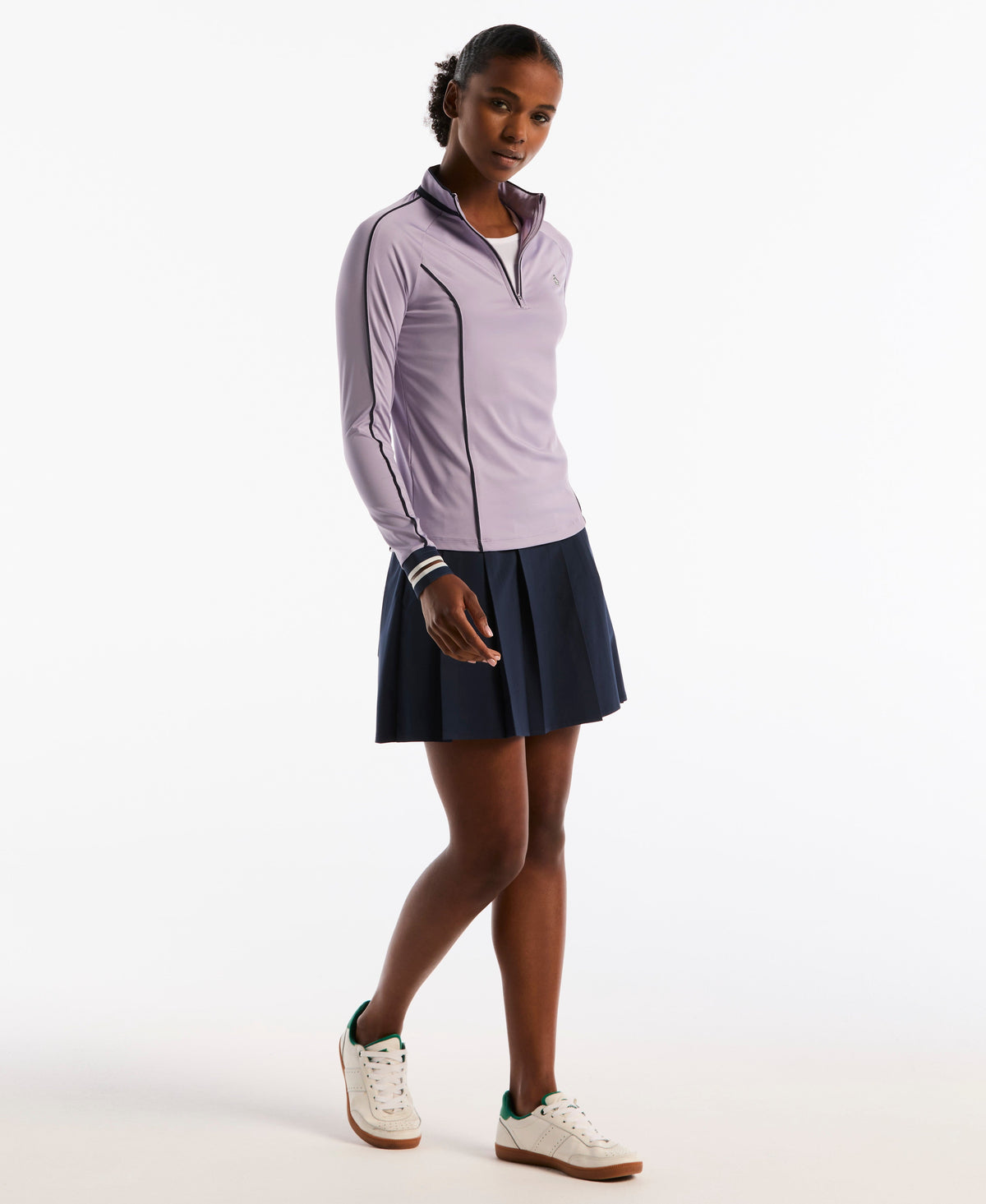 Original Penguin Women's Quarter Zip ParTech™ UV Protection Golf Shirt
