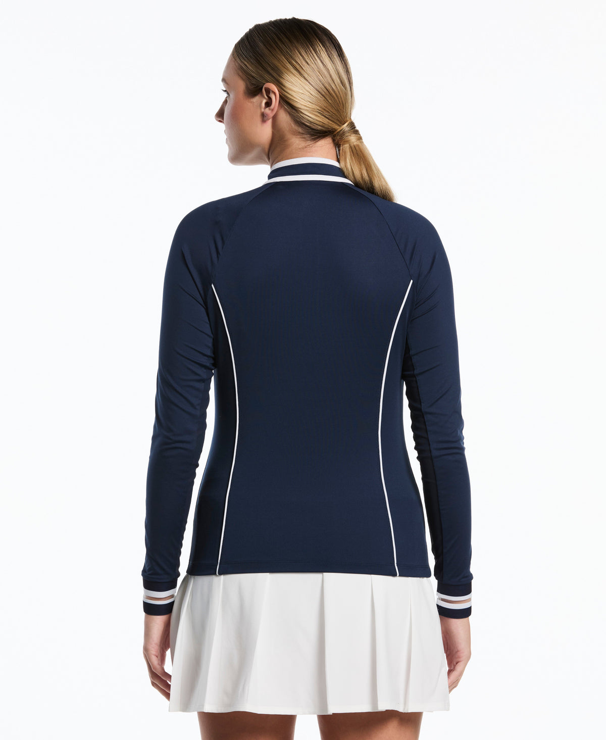 Original Penguin Women's Quarter Zip ParTech™ UV Protection Golf Shirt