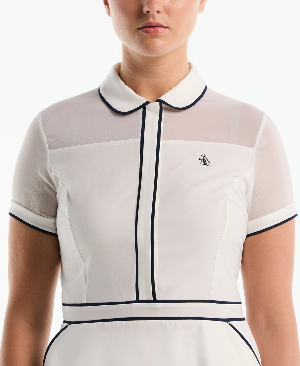 Original Penguin Women's Veronica Contrast Tipping Dress