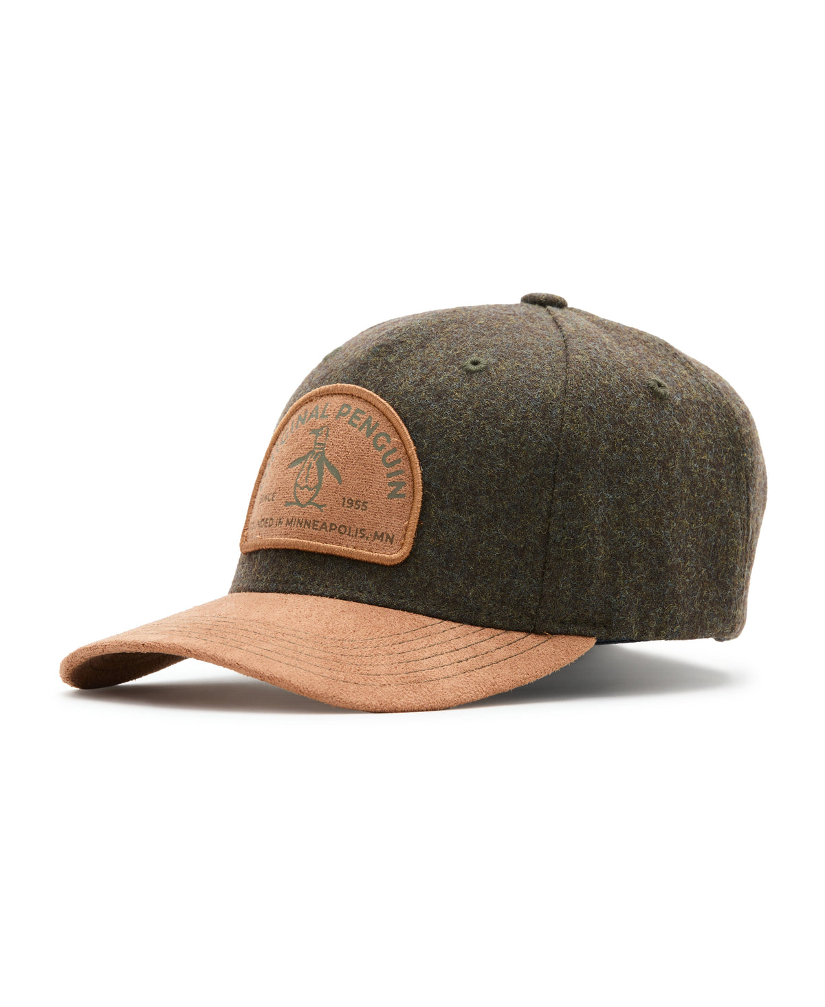 Original Penguin Wool Faux Suede Golf Hat